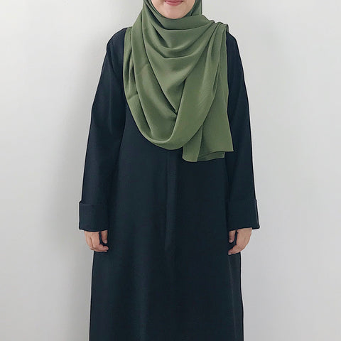 Textured Chiffon : Forest