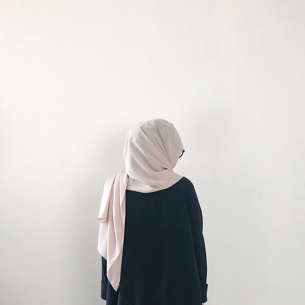 Textured Chiffon : Nude