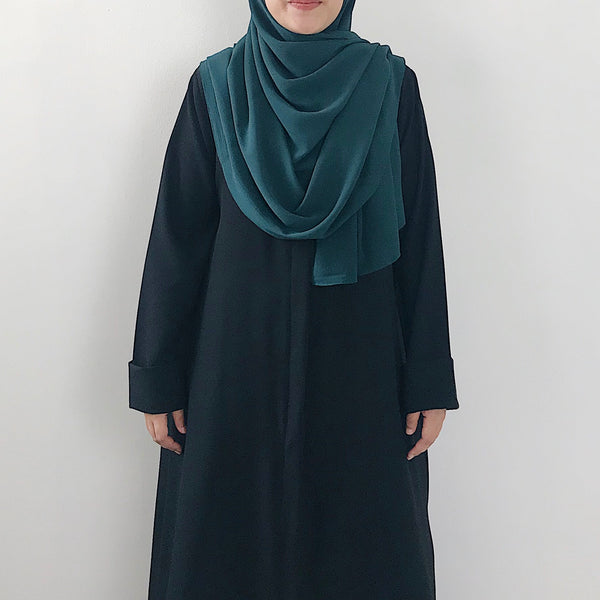 Textured Chiffon : Emerald