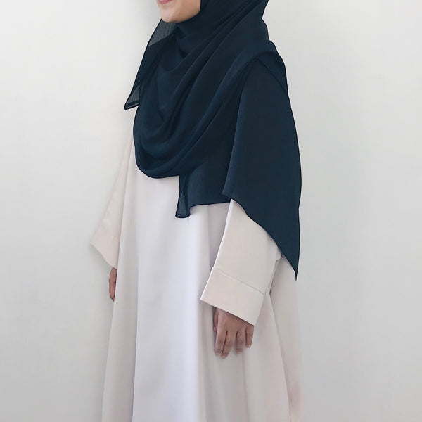 Textured Satin : Black