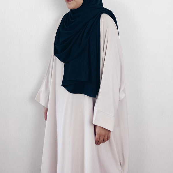 Ribbed Jersey : Black