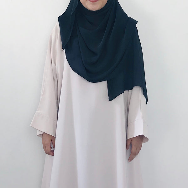 Textured Satin : Black