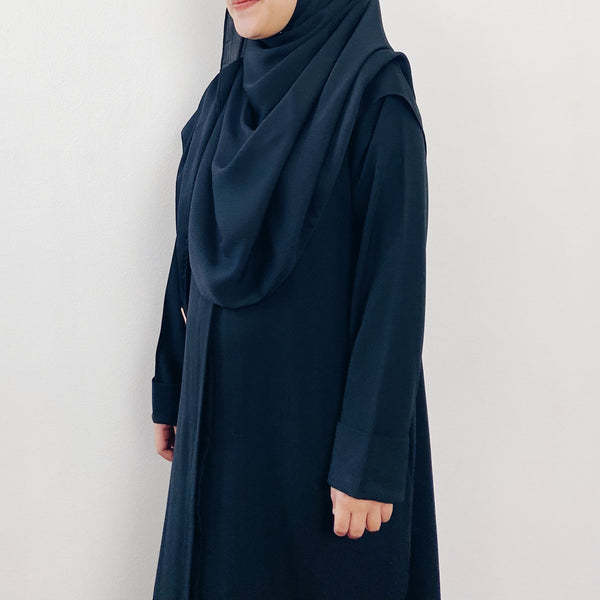 Textured Satin : Black