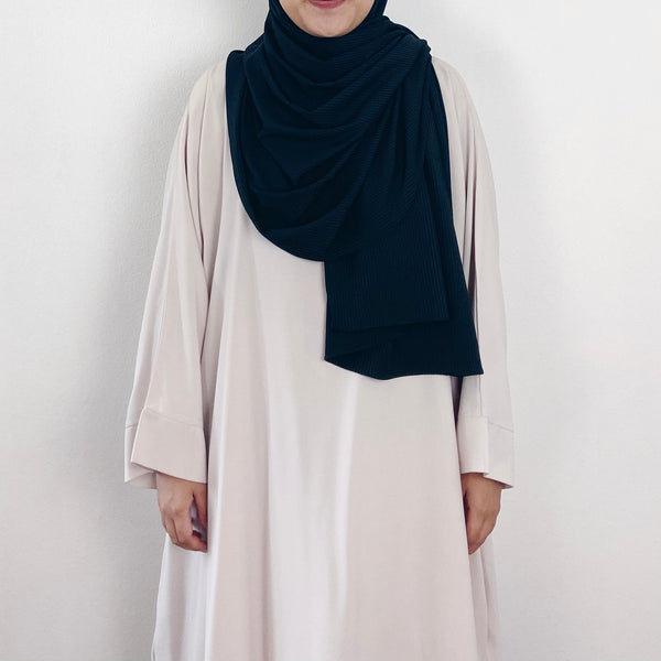 Ribbed Jersey : Black