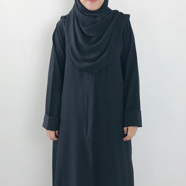 Korean Chiffon : Black