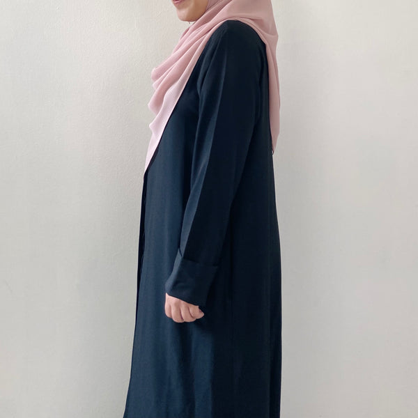 Tie-Back Shawl : Blush