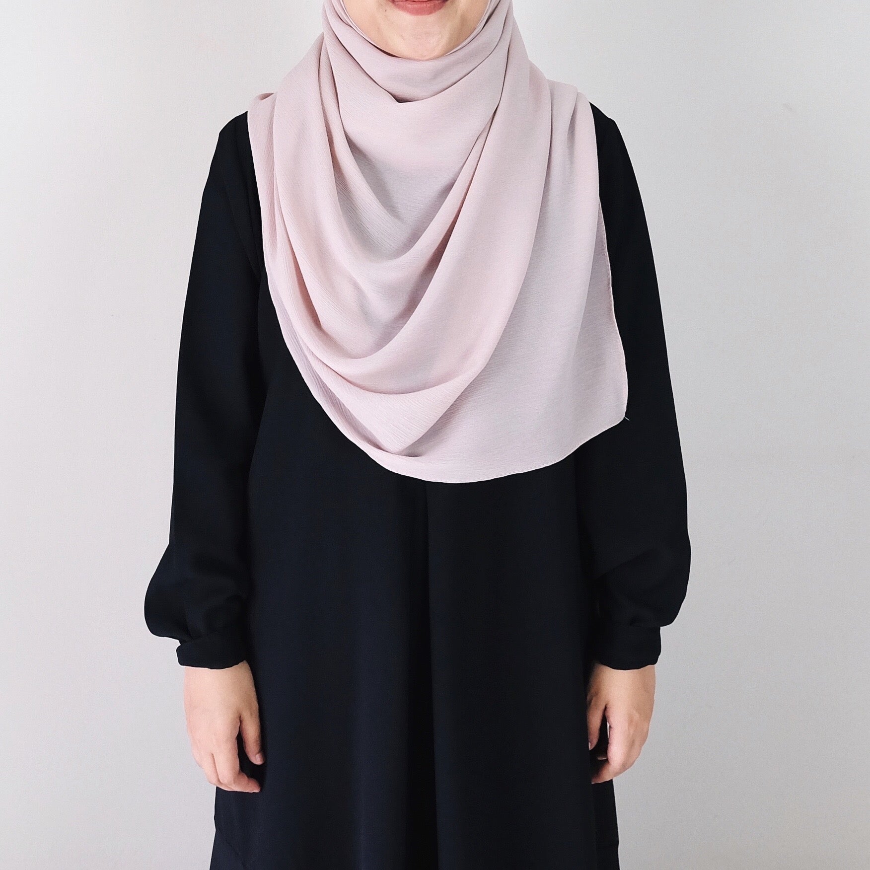 Textured Chiffon : Blush