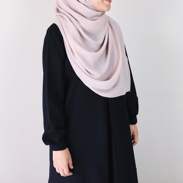 Textured Chiffon : Blush