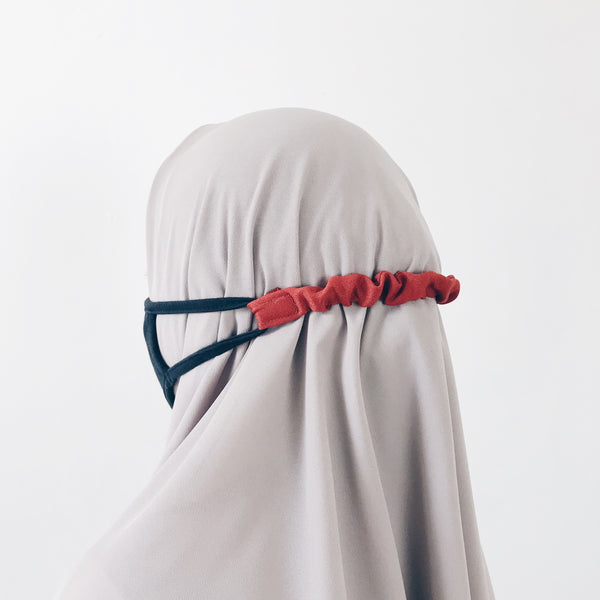 Mask Connector Set : Navy & Terracotta