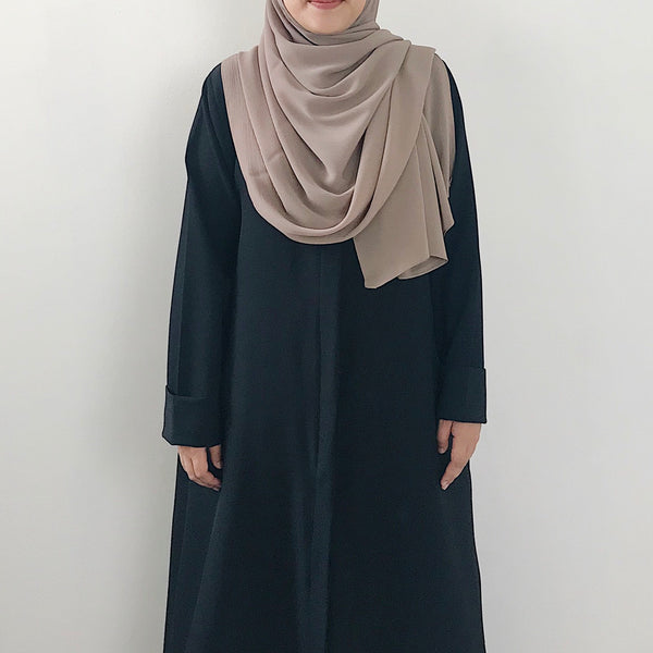 Textured Chiffon : Tan