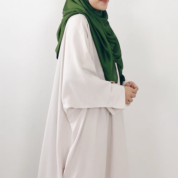 Textured Satin : Green