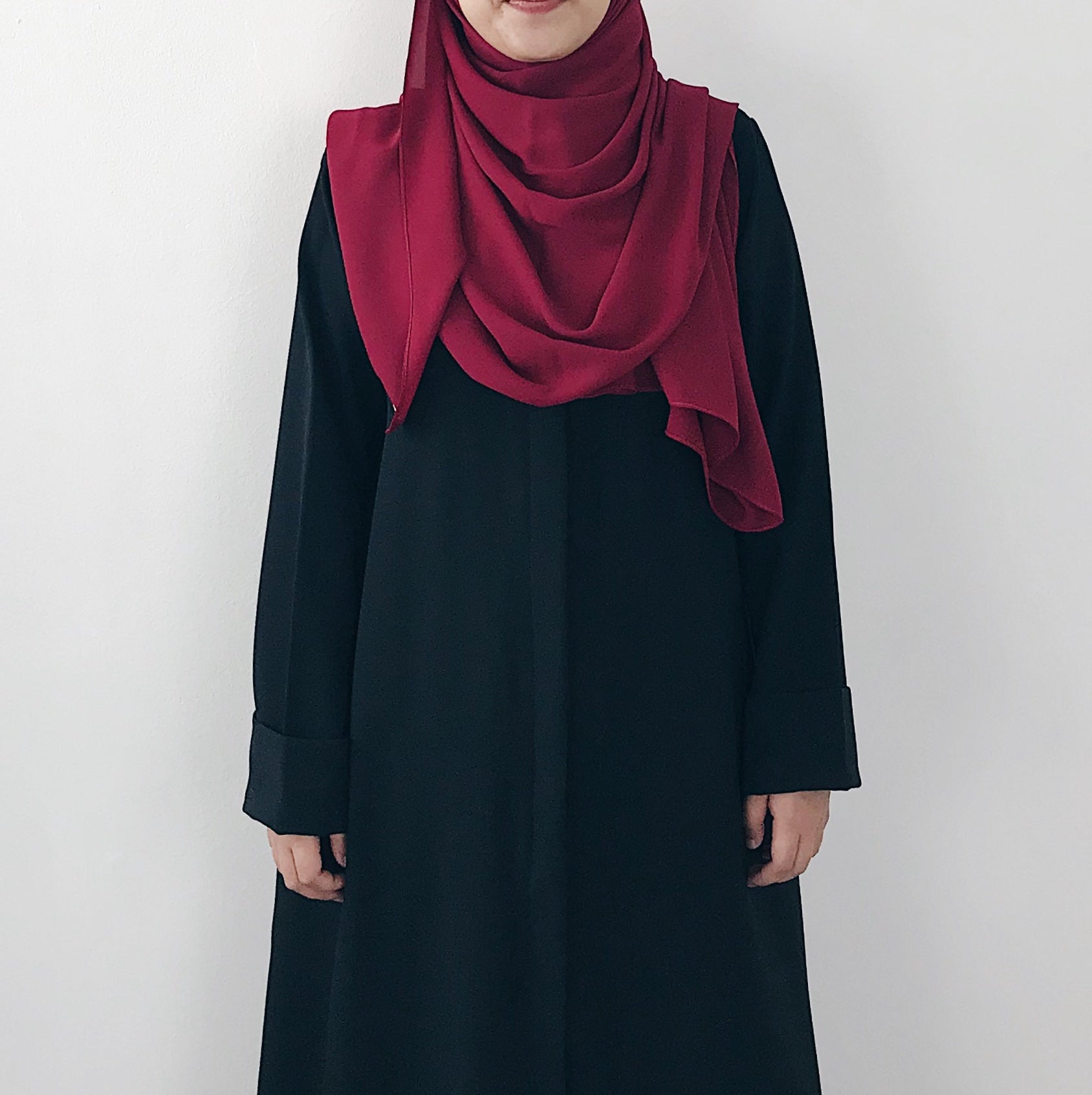 Korean Chiffon : Ruby