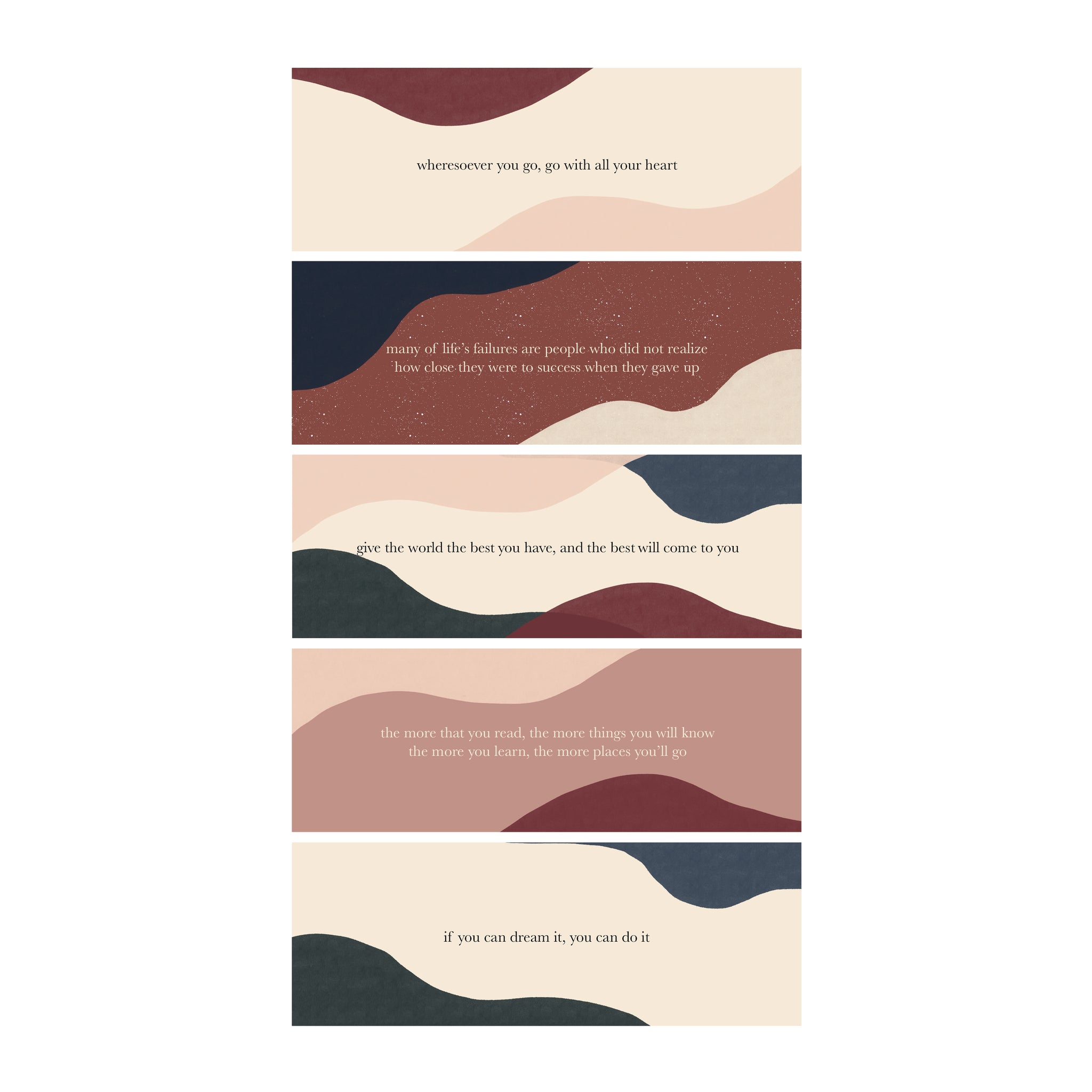 Bookmarks : Encouragement