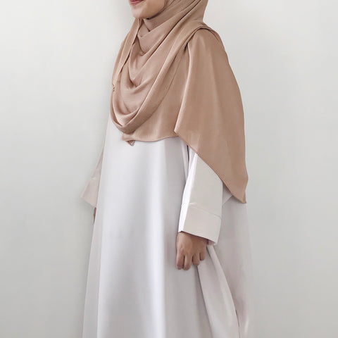 Textured Satin : Caramel