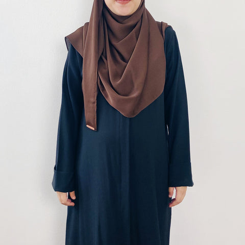 Textured Satin : Cocoa