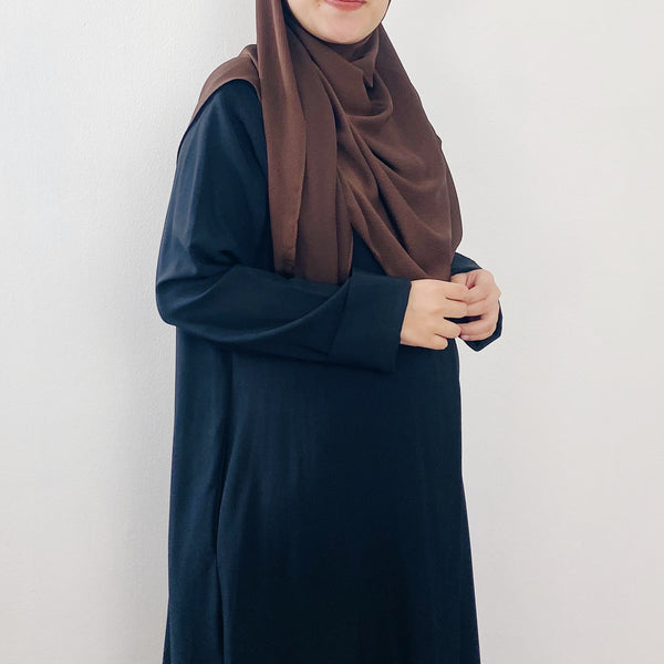 Textured Satin : Cocoa