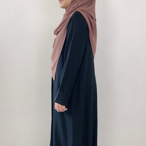 Tie-Back Shawl : Cocoa