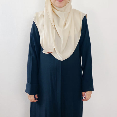 Textured Satin : Cream