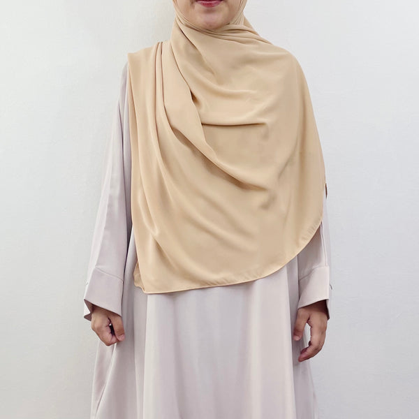 Super Wide Shawl (PC) : Creme