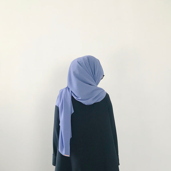 Textured Chiffon : Indigo