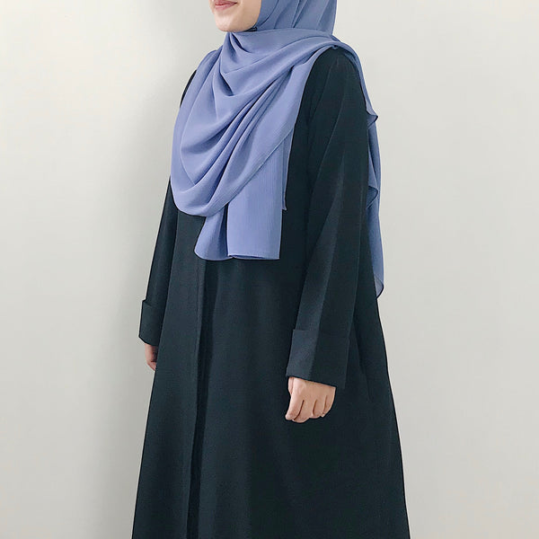 Textured Chiffon : Indigo