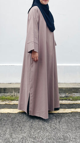 Cotton Linen Dress : Oak
