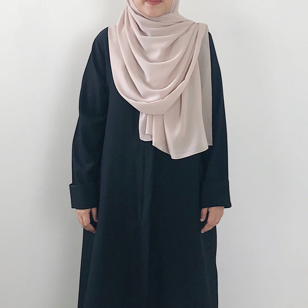 Textured Chiffon : Nude