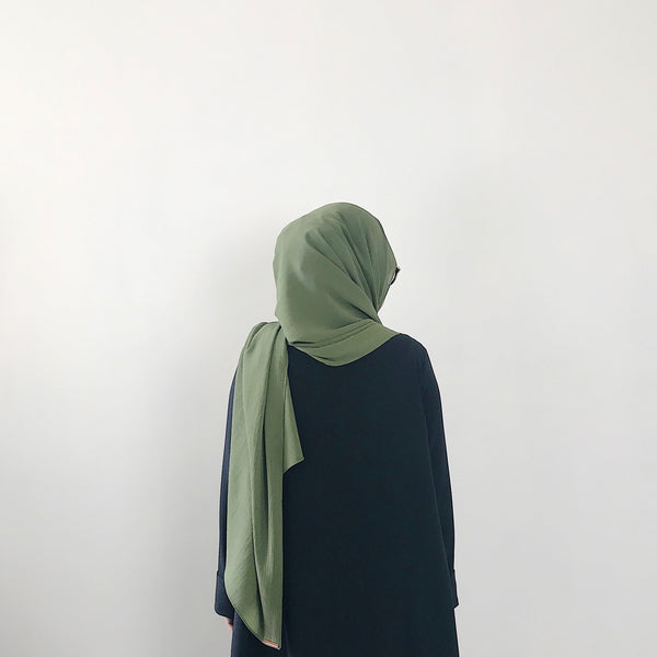 Textured Chiffon : Forest