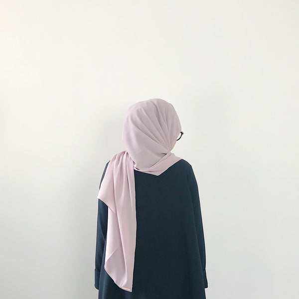 Textured Chiffon : Blush