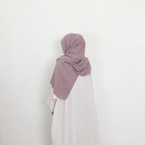 AS/IS - Premium Chiffon : Dusty Purple