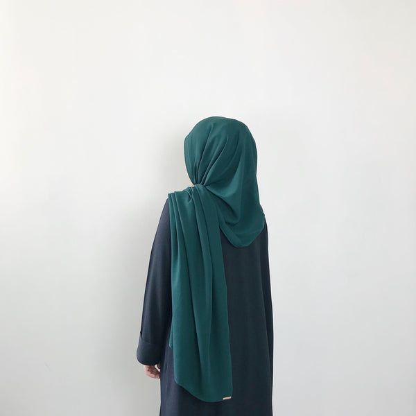 Korean Chiffon : Dark Green