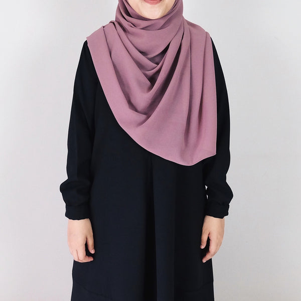 Basic Georgette : Dusty Pink