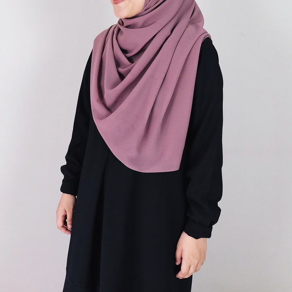 Basic Georgette : Dusty Pink