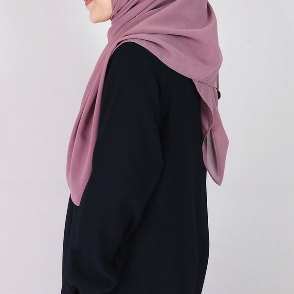 Basic Georgette : Dusty Pink