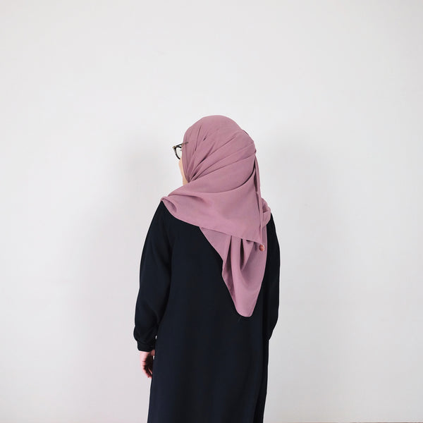 Basic Georgette : Dusty Pink