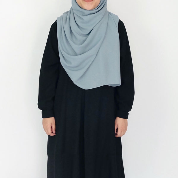 Premium Chiffon : Dusty Blue