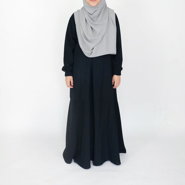 Premium Chiffon : Soft Grey