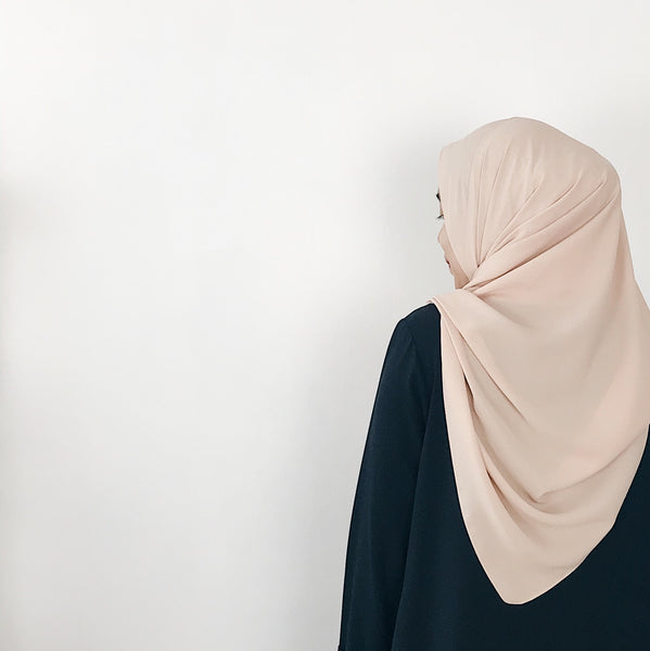 Korean Chiffon : Cream