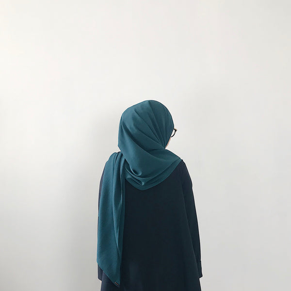 Textured Chiffon : Emerald