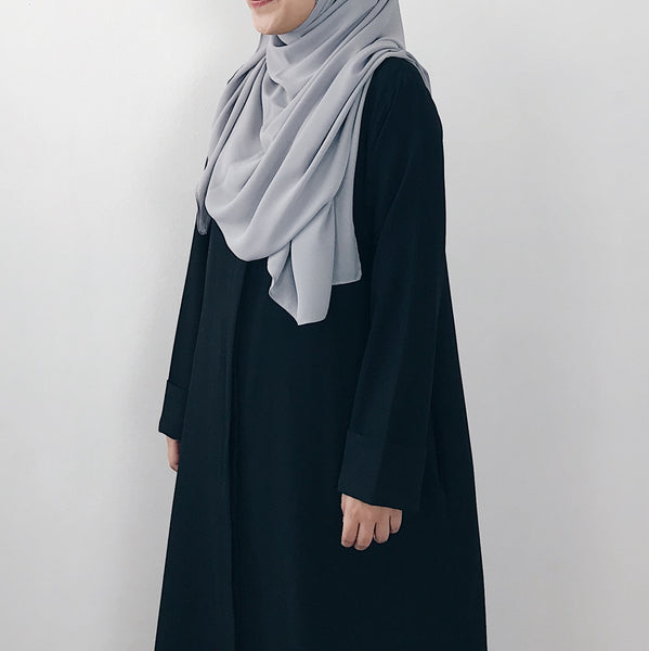 Korean Chiffon : Light Grey