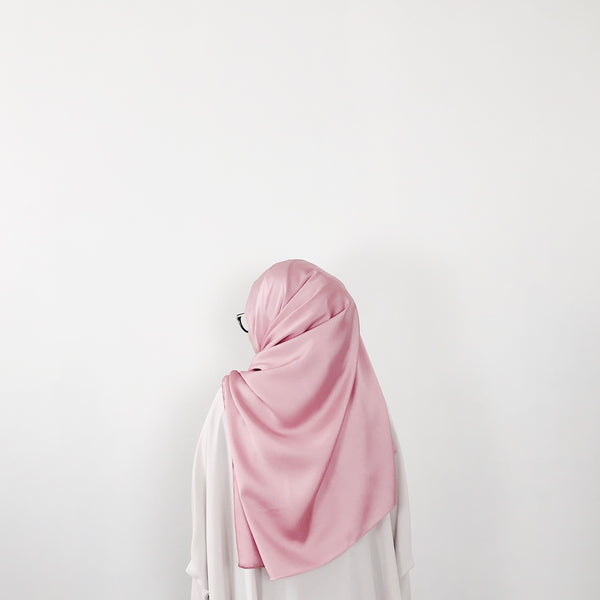 Satin Crepe : Pink