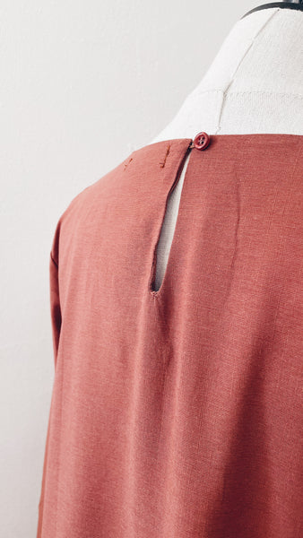 Santai Dress : Terracotta