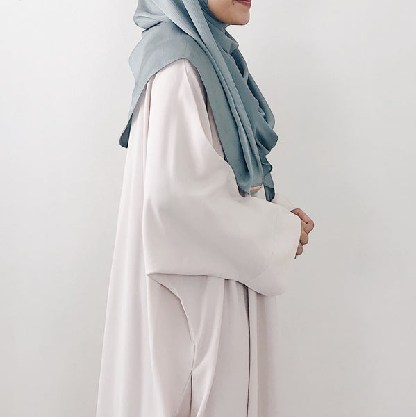 Textured Satin : Silver