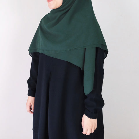 [Scarf 50"] Basic Georgette : Forest