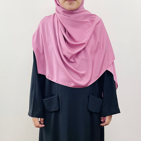 Super Wide Shawl (MS) : French Rose