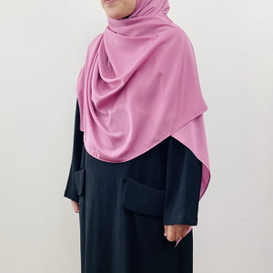 Super Wide Shawl (MS) : French Rose