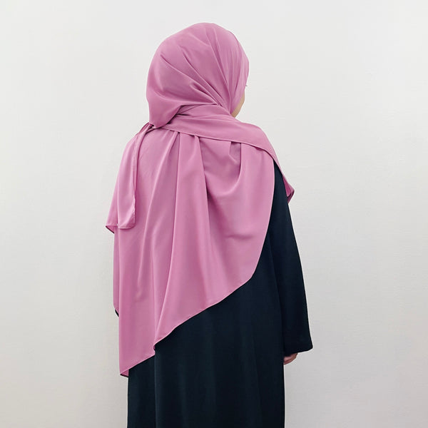 Super Wide Shawl (MS) : French Rose