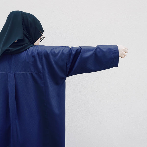 Stipple Kaftan : Navy