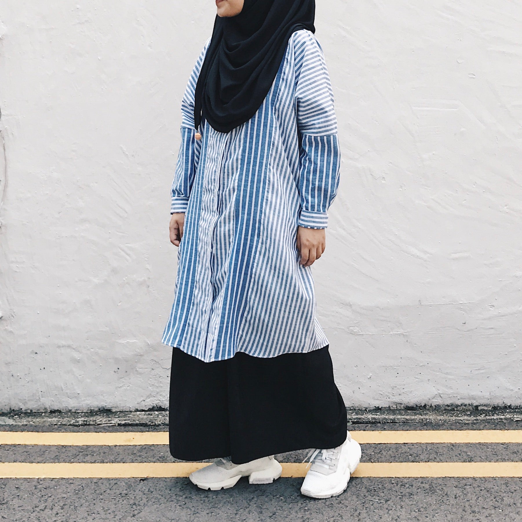 Oversized Tunic : Stripes