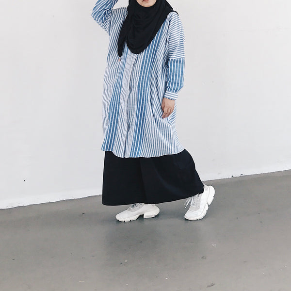 Oversized Tunic : Stripes